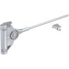 BASI 1799-0001 Door Closer Metal, Quiet, Self-Closing, Easy Install