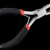 77098 Semi-round flat-nose pliers length 125 mm