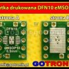 Płytka drukowana DFN10 / eMSOP10