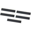 Gniazdo goldpin 1x20 pin żeńskie proste 2.54mm - 5 sztuk