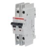 Wyłącznik miniaturowy, Typ C, 2-biegunowy, 1.6 A, 440 V ac, 96 V dc, ABB, SU200 M 15 kA