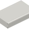 Aluminum enclosure, (L x W x H) 160 x 105 x 30 mm, natural, 10023242