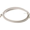 Kabel krosowy patchcord S/FTP (PiMF) kat.6A LSZH szary 1m 91585