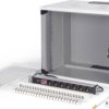 19 inch network kit, 9U, (H x W x D) 460 x 540 x 400 mm, IP20, gray, DN-49204-SET