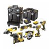 ZESTAW COMBO 18V 3*5.0AH + TSTAK DEWALT
