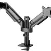 W pełni ruchomy uchwyt stołowy Neomounts DS65S-950BL2 do ekranów 24-34
