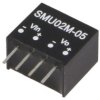 SMU02M-05 Przetwornica DC/DC, 2W, Napięcie wejściowe: 10,8÷13,2VDC, Napięcie wyjściowe: 5VDC, SIP4, SMU02
