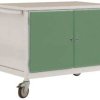 Manuflex TP1034.6011 Wózek warsztatowy Kolor producenta: reseda green (ral 6011)
