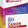 Edding atrament Zamiennik Canon CLI-551XL zamiennik Cyjan EDD-322 18-322-01