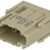 Wtyk; Han Modular; 09140063001; poliwęglan; na przewód; 16A; 500V; szary; 0,14÷4mm2; Harting; RoHS
