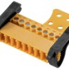 Weidmüller 2444210000 Obudowa złącza pin męskiego na kabel SCZ 3.81/04/180LRZE SN BK BX, wire-to-board, piny: 4, 17.5 A,