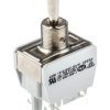 Przełącznik Wł.-wył.-wł. DPST APEM Montaż panelowy długość przełącznika 17.5mm
