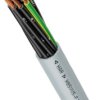 PVC control line H05VV5-F 18 G 0.5 mm², unshielded, gray, 0011004