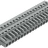 Socket header, 19 pole, pitch 5 mm, angled, gray, 231-119/026-000