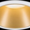 93405 recessed luminaire LED Cole, 1 x 6.5 W, 2700 K, white/gold matt