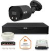 Zestaw Monitoringu Ip 1X Kamera Bcs-P-Tip28fwr3l2-Ai2-G + Rejestrator 1Tb