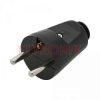 WTYK SIECIOWY WT30 16A/250V 2P+Z PROSTY CZARNY