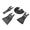 Faithfull M0010105 Multi-Function Tool Flooring Blade Set 4 Piece
