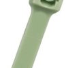 Cable tie, releasable, PP, (L x W) 99 x 2.5 mm, bundle-Ø 1.5 to 22.1 mm, green, -60 to 115 °C, PLT1M-M109