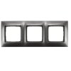 Ramka potrójna antracyt DR3/48 Kontakt Simon54