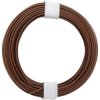 Donau 118-8 Wire 1x0.14mm² Brown 10m Plastic Insulated
