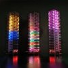 Zestaw DIY miernika VU TWE-24,spektrum muzyczne LED,format czasu 24H/12H,kolorowa kontrola głosu,USB 5V,regulowana czułość,kontr