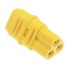 MT30-F Female 3 Pin Gold Plated Connector 15A AMASS