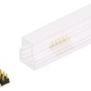 Pin header, 10 pole, pitch 2.54 mm, angled, black, SL11SMD04010GSM