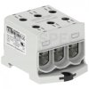 Listwa zaciskowa 3-torowa Al/Cu 6-95mm2 490A 1500V na szynę TH35 szary OTL95-3 MOREK