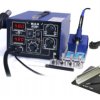 Stacja Lutownicza WEP 872D+ 628-III uchwyt pcb hot air