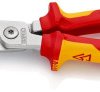 Szczypce do prac elektroinstalacyjnych z wielokomponentowymi nasadkami, izolowane wg VDE chromowane 200 mm 13 86 200