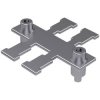 Hebotec 1041-010C Cable bracket Stainless steel for Distribution Cabinet