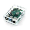 Obudowa Raspberry Pi 4B - przezroczysta