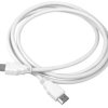 Przyłącze kabel HDMI-HDMI Cu biały (1,5m)