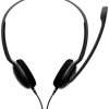 EPOS EDU 12 Słuchawki nauszne przewód stereo czarny redukcja szumów mikrofonu, Wyciszanie hałasów regulacja głośności Ko