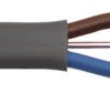 Kabel zasilający 2+E Core PVC Sheath Szary 4.7 x 11.7mm od , 500 V