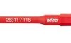 Wkrętak z wymiennymi końcówkami Wiha SlimBit electric 35509 TORX wewnętrzny T 20 75 mm