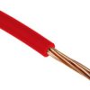 Jednożyłowy Kabel Sterowniczy Csa 2,5 Mm2, Maks. +70C 600 V Czerwony, Rs Pro