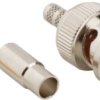 BNC plug 50 Ω, Belden 88240, Belden 89907, RG-122, RG-58, crimp connection, straight, 000-36650-3RFX