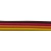 Kabel taśmowy raster 1.27 mm Taśmowy RND 80 °C 3 m -15 °C