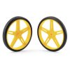 Pololu Wheel 70x8mm Pair - Yellow