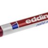 Marker z farbą, kolor: Czerwony, 1 → 2mm, Edding
