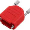 encitech 6353-0143-03 Obudowa złącza D-SUB DPPK25-FMR-K, poliamid, 180 °, 1 szt.