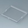 Cover, 3 modules, PC, (L x W) 52.3 x 45.7 mm, transparent, B6602100