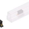 Pin header, 12 pole, pitch 2.54 mm, angled, black, SLLP6SMD03812SBSM