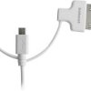 Hähnel Fototechnik Kabel do ładowania USB Złącze męskie USB-A, Złącze męskie Lightning, Złącze męskie USB Micro-B, Złącz