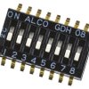 Przełącznik DIP 8-pozycyjny 8P SMD 25 mA przy 24 V DC -30 → +85°C