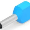 Insulated wire end ferrule, 2 x 2.5 mm², 18.5 mm/10 mm long, DIN 46228-4, blue, 966144-8