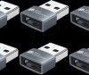 USB-AD203-10 Adapter USB 2.0 A plug > C socket, set of 10