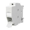 Metz Connect 1309428103-E Network outlet Light grey DIN rail-mount adapter